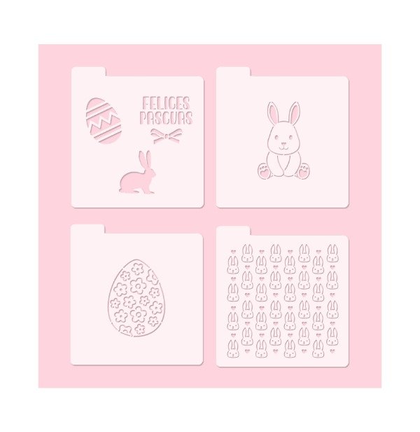 Producto - Set Stencil Pascuas 1 x4 -ei
