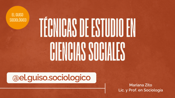 Producto - PACK Técnicas y herramientas de estudio en Ciencias Sociales