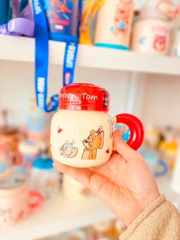 Producto - TAZA CERÁMICA ESTILO TERMO TOM Y JERRY - BALI - 1