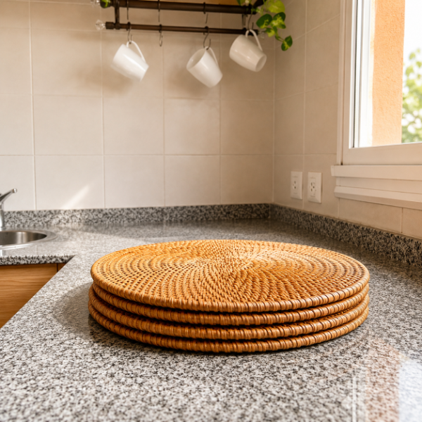 Producto - Set x4 Individuales Rattan 35 cm - 2