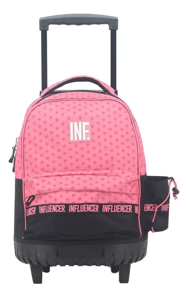 Producto - Mochila c/carro Influencer rosa 68-3037-1