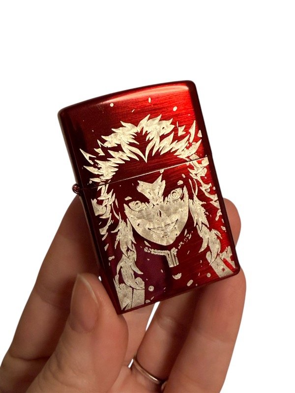 Producto - Encendedor Zippo Rengoku Demon Slayer Kimetsu no Yaiba