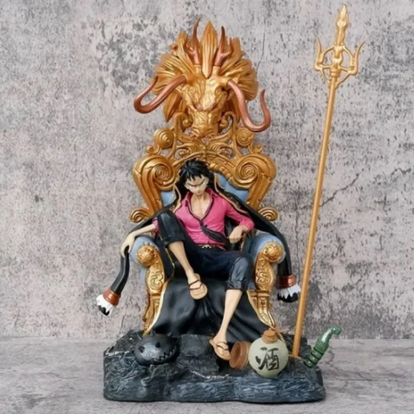 Producto - Diorama Luffy en Trono Kaido - One Piece (34cm)