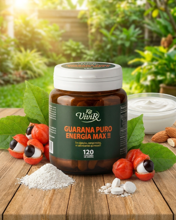 Producto - Guarana 120 porciones Kit Vivir