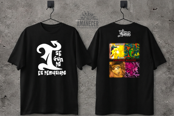 Producto - Remera 1 Segundo es Demasiado - 0