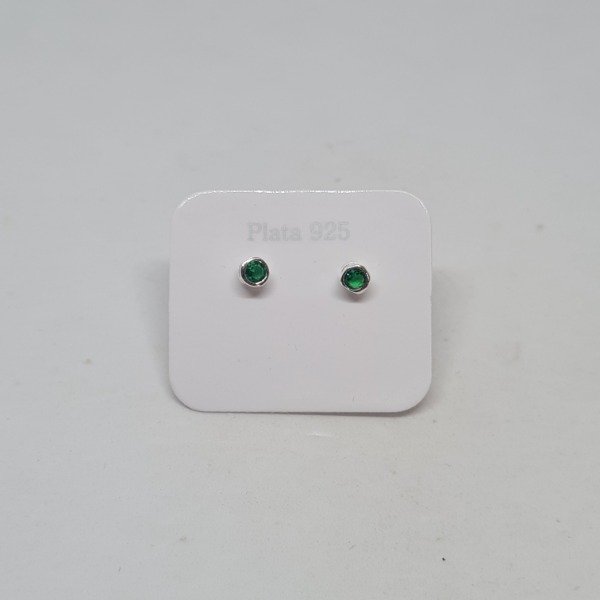 Producto - Aros susanos verde 3mm PB1080