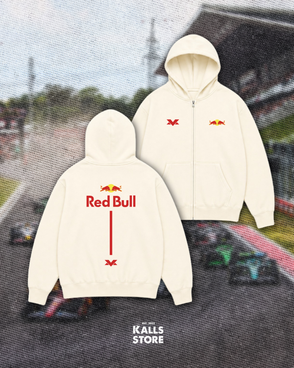 Campera cremita Max Verstappen team