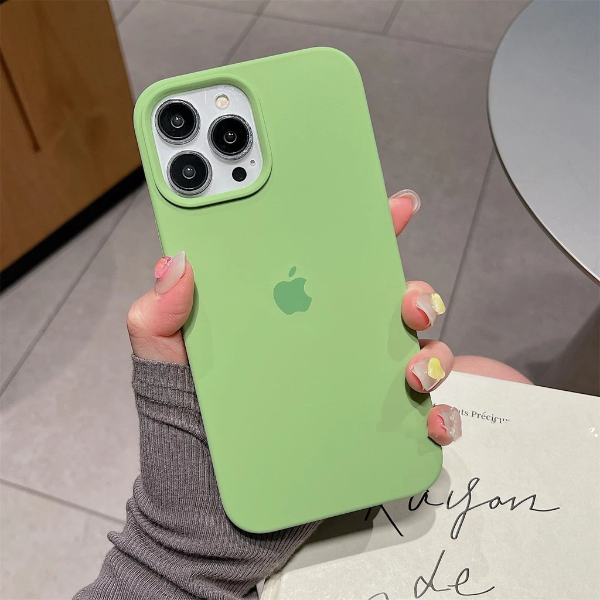 Producto - FUNDA SILICONA IPH COLOR VERDE MENTA