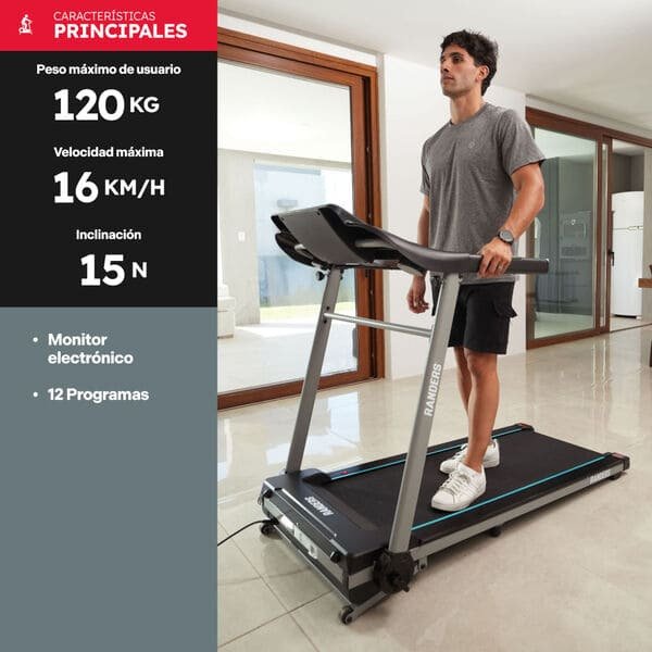 Producto - Cinta Motorizada RANDERS ARG-465-X Hasta 120 kg - 1