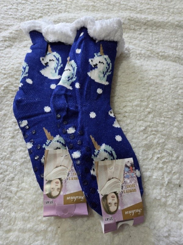 Producto - Pantumedias con Corderito Unicornio Importada [36 al 44]