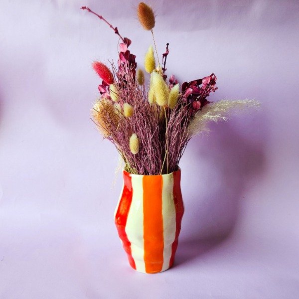 Producto - Florero 'Red Stripes'