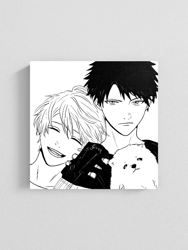 Producto - Cuadro Mafuyu y Uenoyama -Given- (Mod.2)