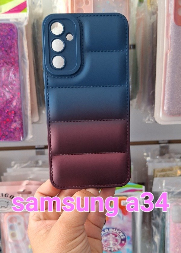 Producto - Funda puffer degradé. Samsung a34
