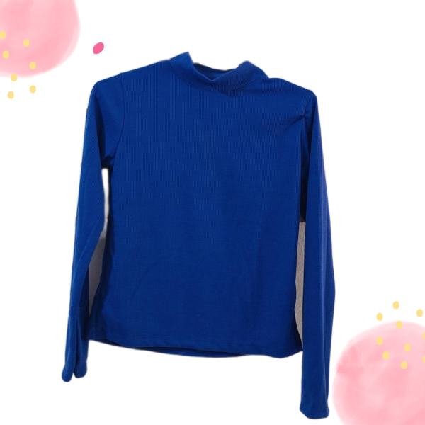 Producto - Polera azul talle único