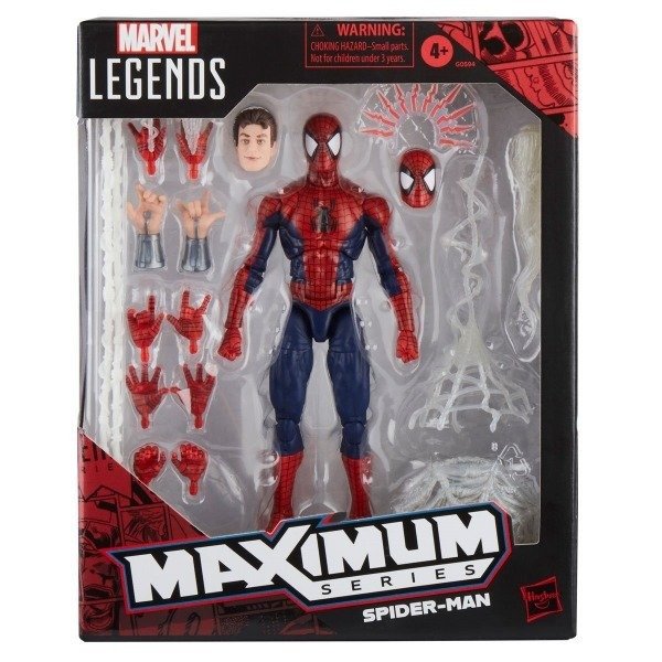 Producto - Figura Spiderman Maximun Series Hasbro Marvel Legends