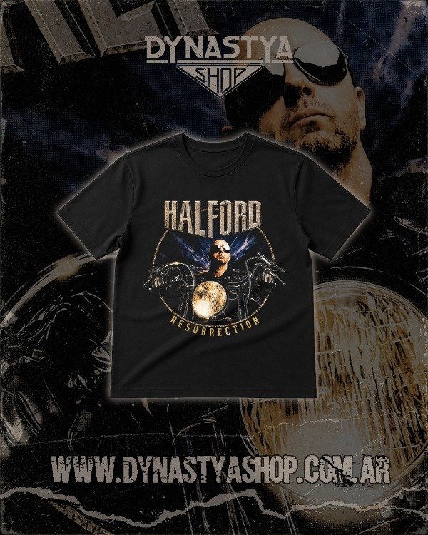 Producto - Remera - Halford - Resurrection