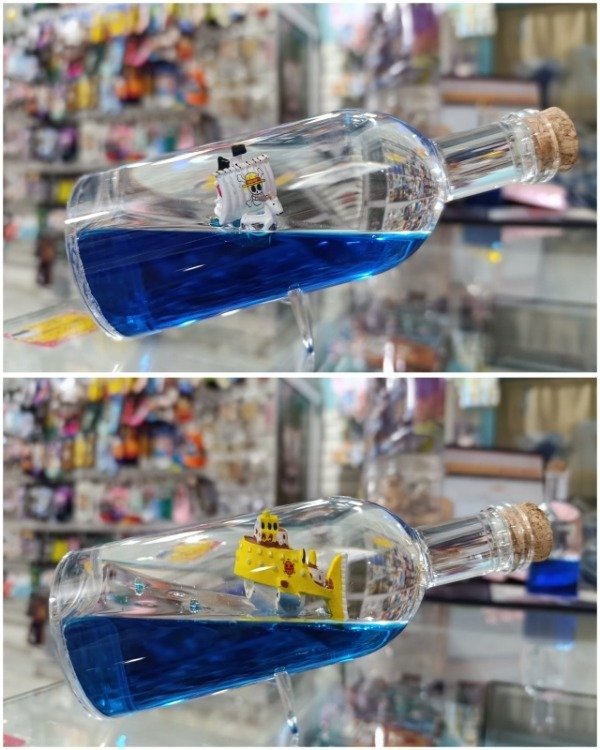 Producto - Barcos One piece en botella con liquido (ingrese para elegir)