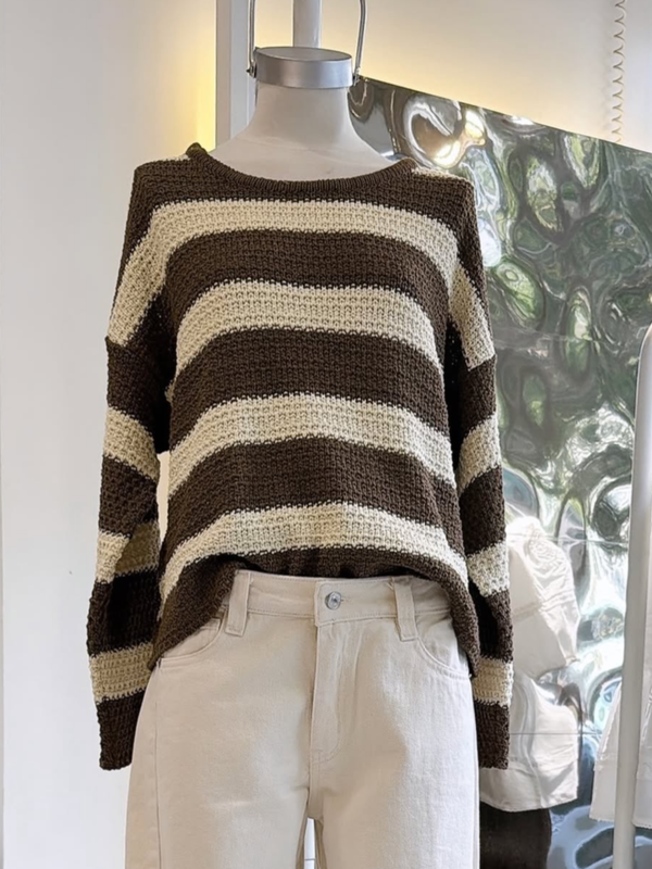 Producto - SWEATER DE HILO RAYADO - 0