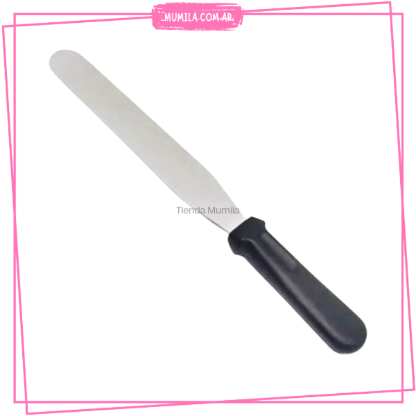 Producto - Espátula metal recta 25cm
