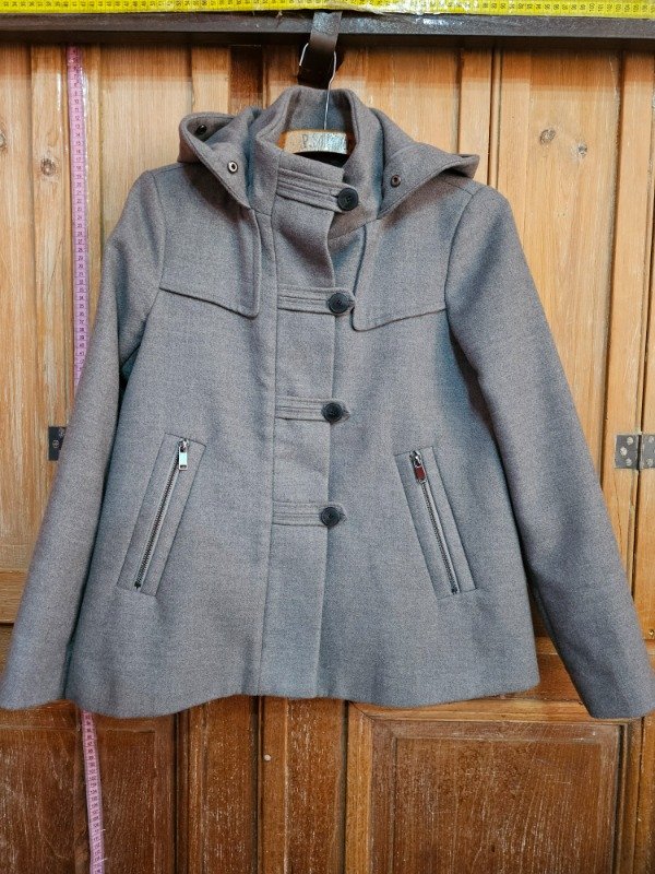 Producto - Tapado Zara Gris t.xs