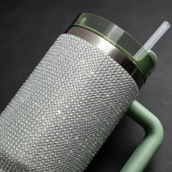 Producto - Vaso Termico Quencher Brilloso 1.2litro. Con Strass. - 0
