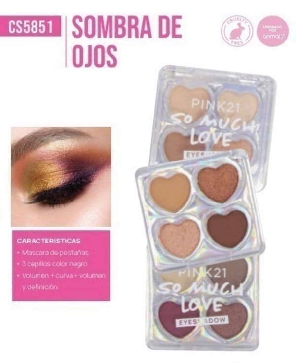 Producto - Sombra de ojos Pink21 (x 3 unidades)