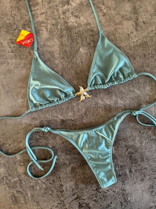 Producto - BIKINI WANDA TURQUESA estrella