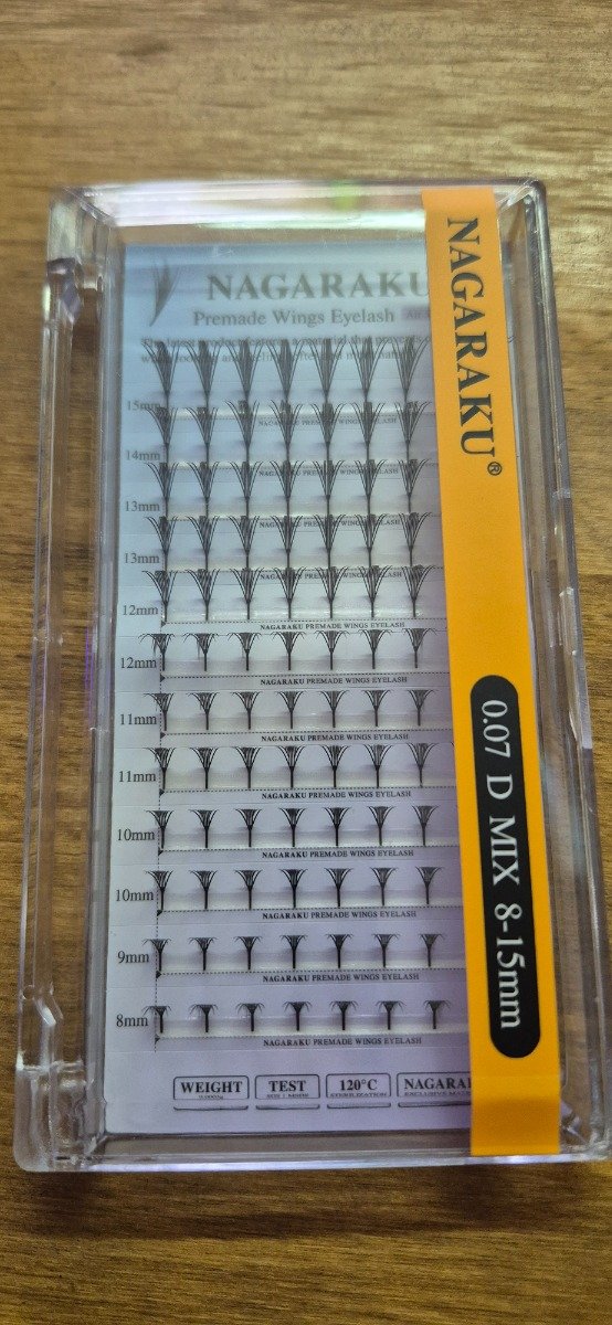 Producto - Pestañas Nagaraku 0.07D anime Wings