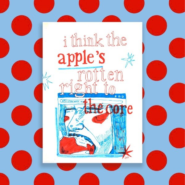 Producto - apple print vertical