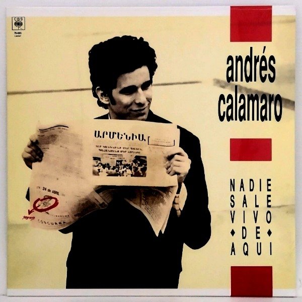 Producto - ANDRES CALAMARO - NADIE SALE VIVO DE AQUI (NUEVO)