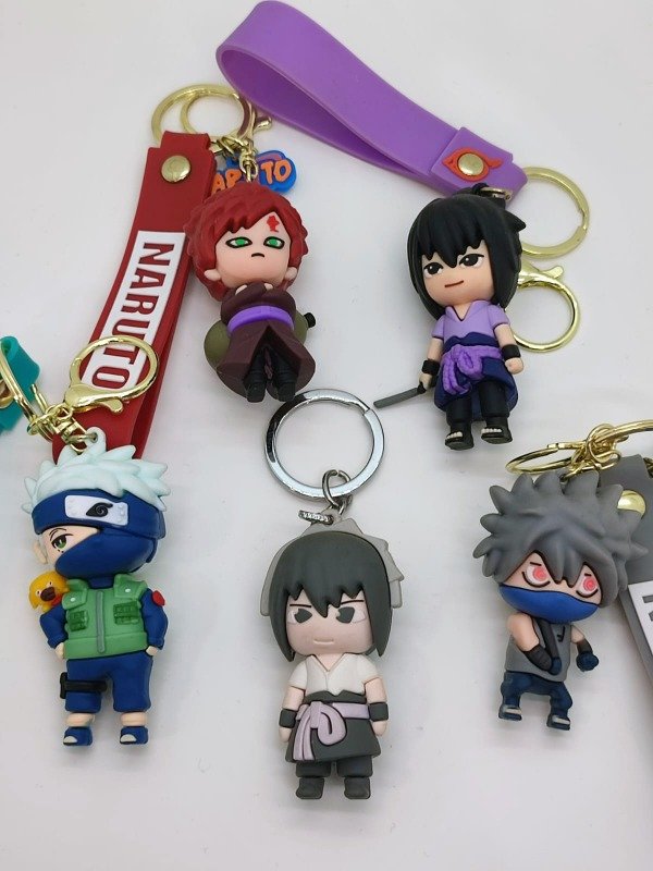 Producto - Llavero de goma personajes Naruto