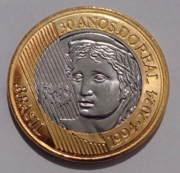 Producto - Brasil 1 real 2024. 30 años del Real (1994-2024) - 0