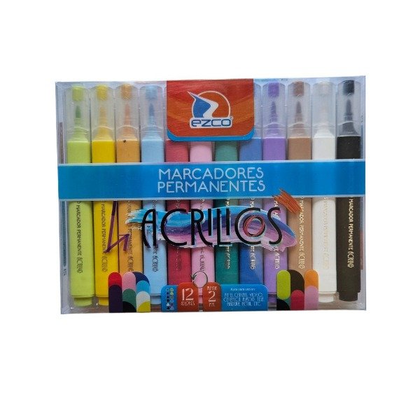Producto - Marcadores Acrílicos Ezco x12
