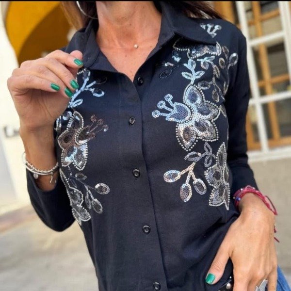 Producto - Camisa TRES FLORES - 1