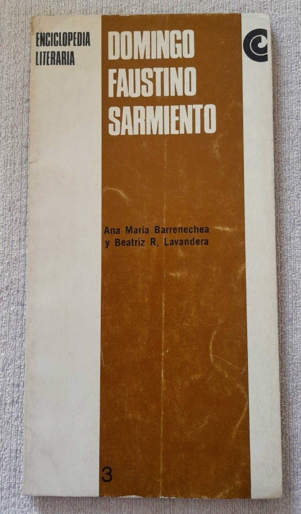 Producto - Enciclopedia Literaria #3 - Domingo Faustino Sarmiento - Cea