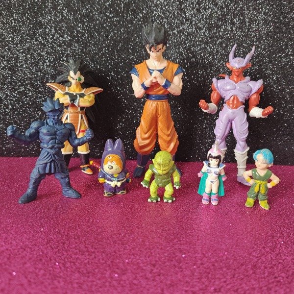 Producto - Lote Figuras Vintage Dragon Ball Z + Cartas Holográficas - 1