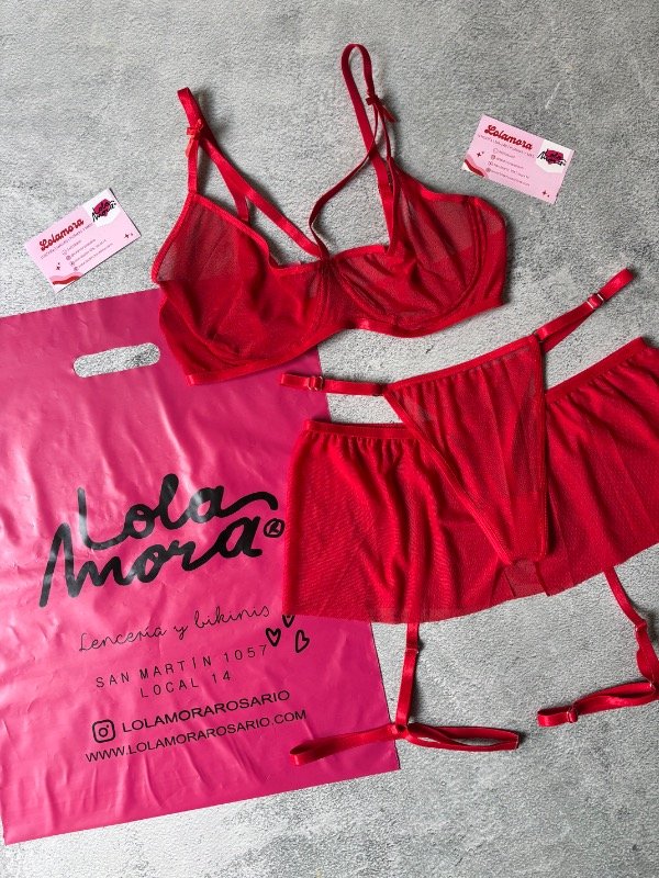 Producto - CONJUNTO KAROL ROJO - 8