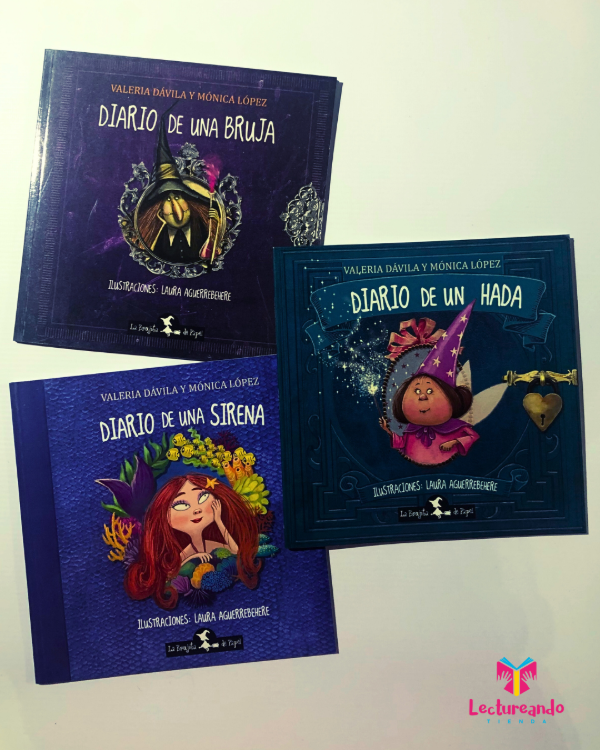 Producto - Querido Diario x 3 (Bruja, Hada y Sirena)