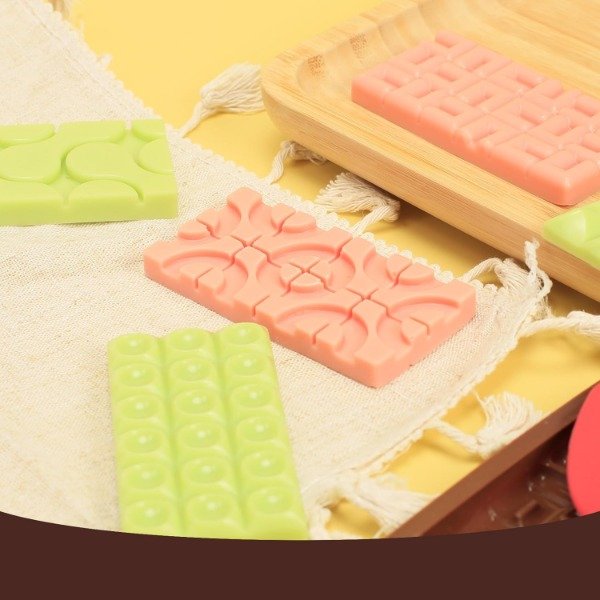 Producto - Molde silicona X6 tabletas choco texturadas - 2