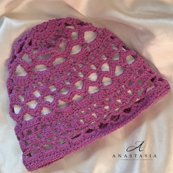 Producto - Mesh Lila elastizado