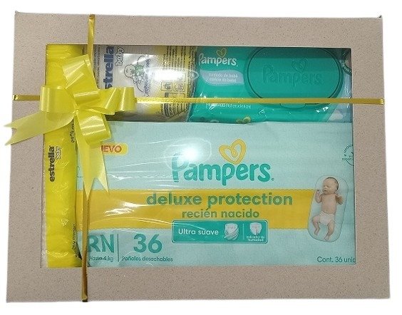 Producto - CAJA BIENVENIDA PAMPERS RN