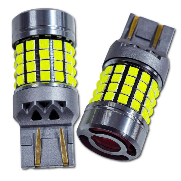 Producto - LED PREMIUM 7443 CREE - T20 BLANCA (T-20) DIURNA SUPER CANBUS 2 POLOS PAR