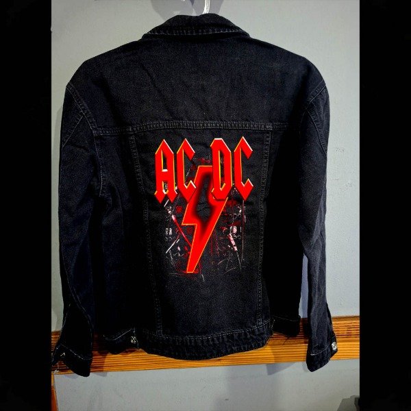 Producto - CAMPERA DE JEAN MUJER AC DC