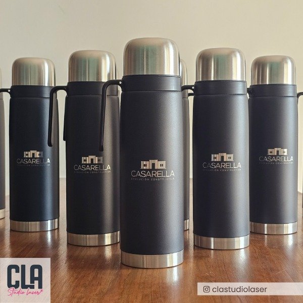 Producto - 10 Termos Grabados 1 LT - Con tu Logo / Marca