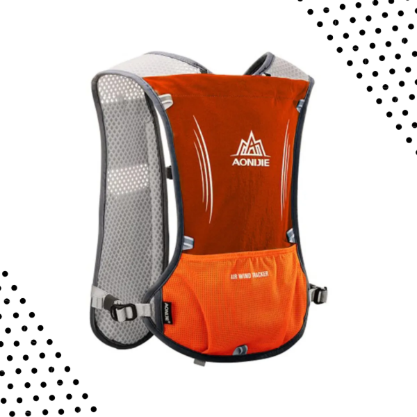 Producto - Chaleco de Hidratación 5 L Naranja - AONIJIE