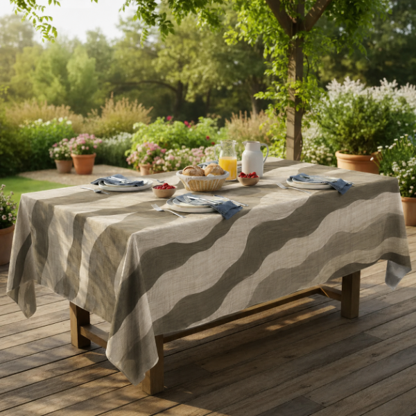 Producto - Mantel Antimanchas e impermeable 02 : Beige