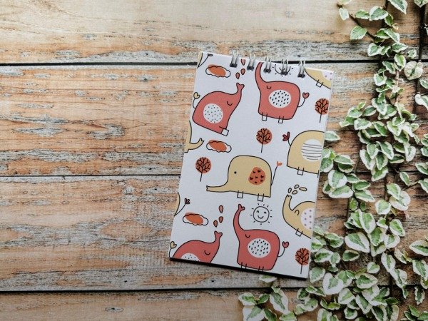 Producto - Anotador tamaño A6 - Elefantitos