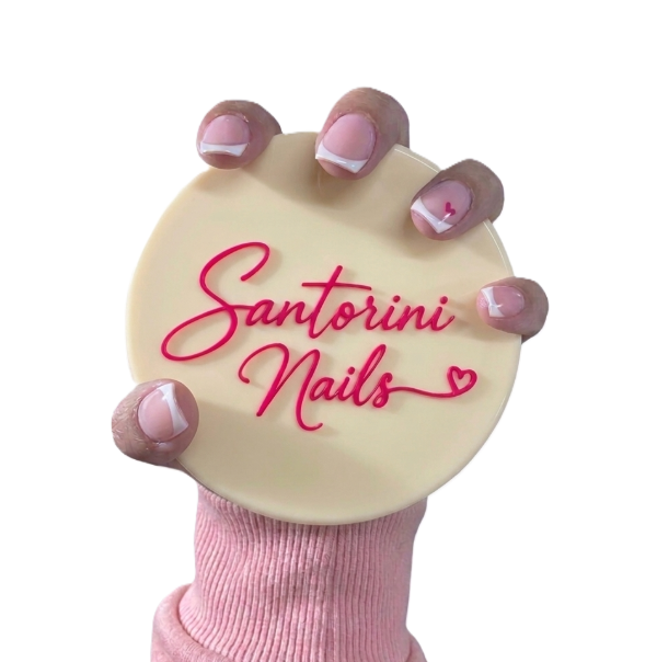 Producto - Disco Exhibidor de Uñas Personalizado / Elevá tu Marca