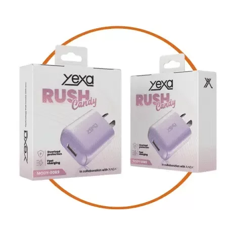 Producto - Cargador Only Rush Candy -sin cable- colores Pastel - 0