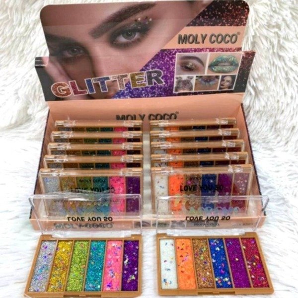 Producto - PALETA DE 6 SOMBRAS GLITTER